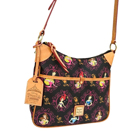 Disney Dooney & Bourke Limited Edition 2017 Half Marathon Princess Shoulder Bag - Picture 6 of 17